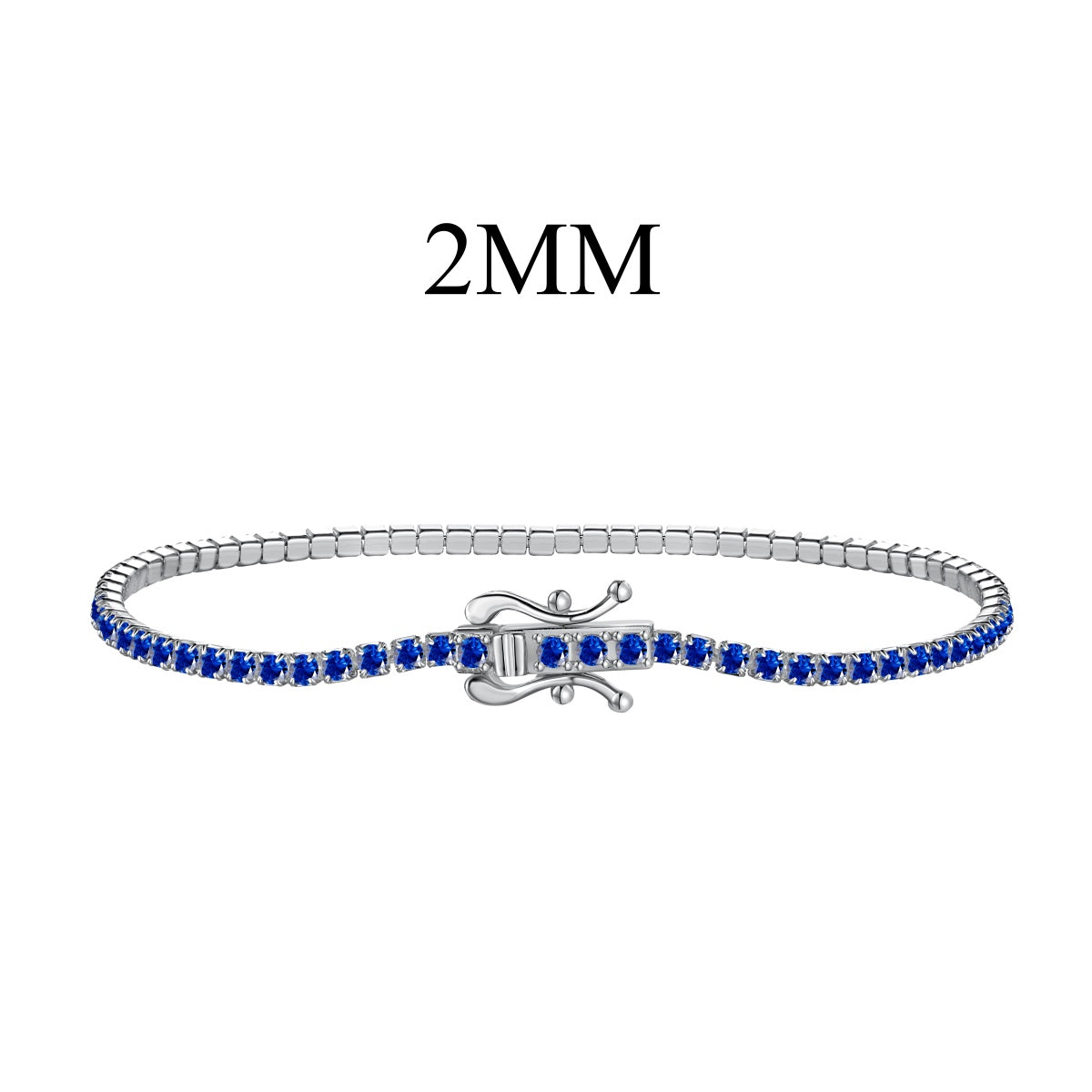 [Oramore jewelry]Radiant Colorful Round Cut Party Bracelet