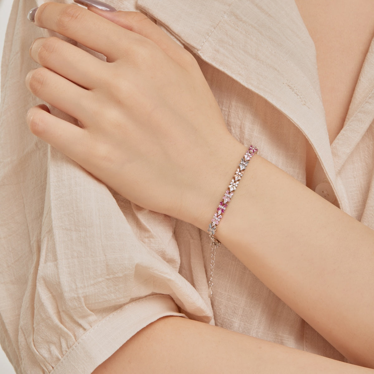 [Oramore Jewelry]Unique Colorful Butterfly Shape Party Bracelet