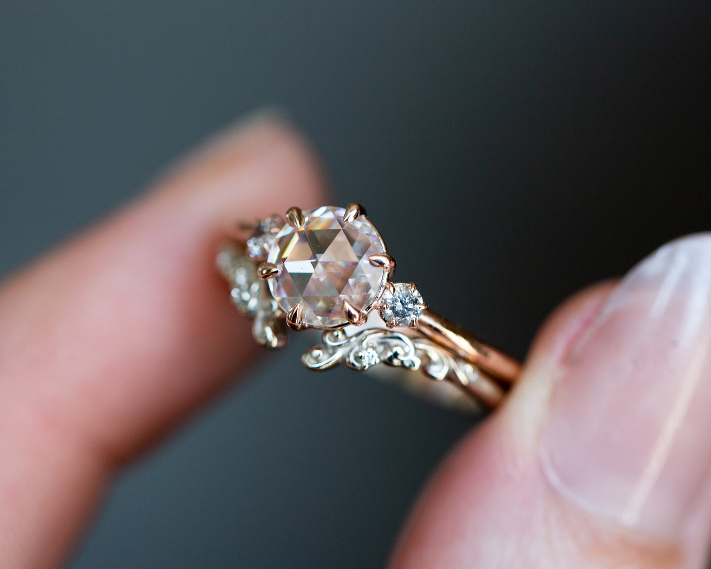 [Oramore Jewelry]Open filigree band