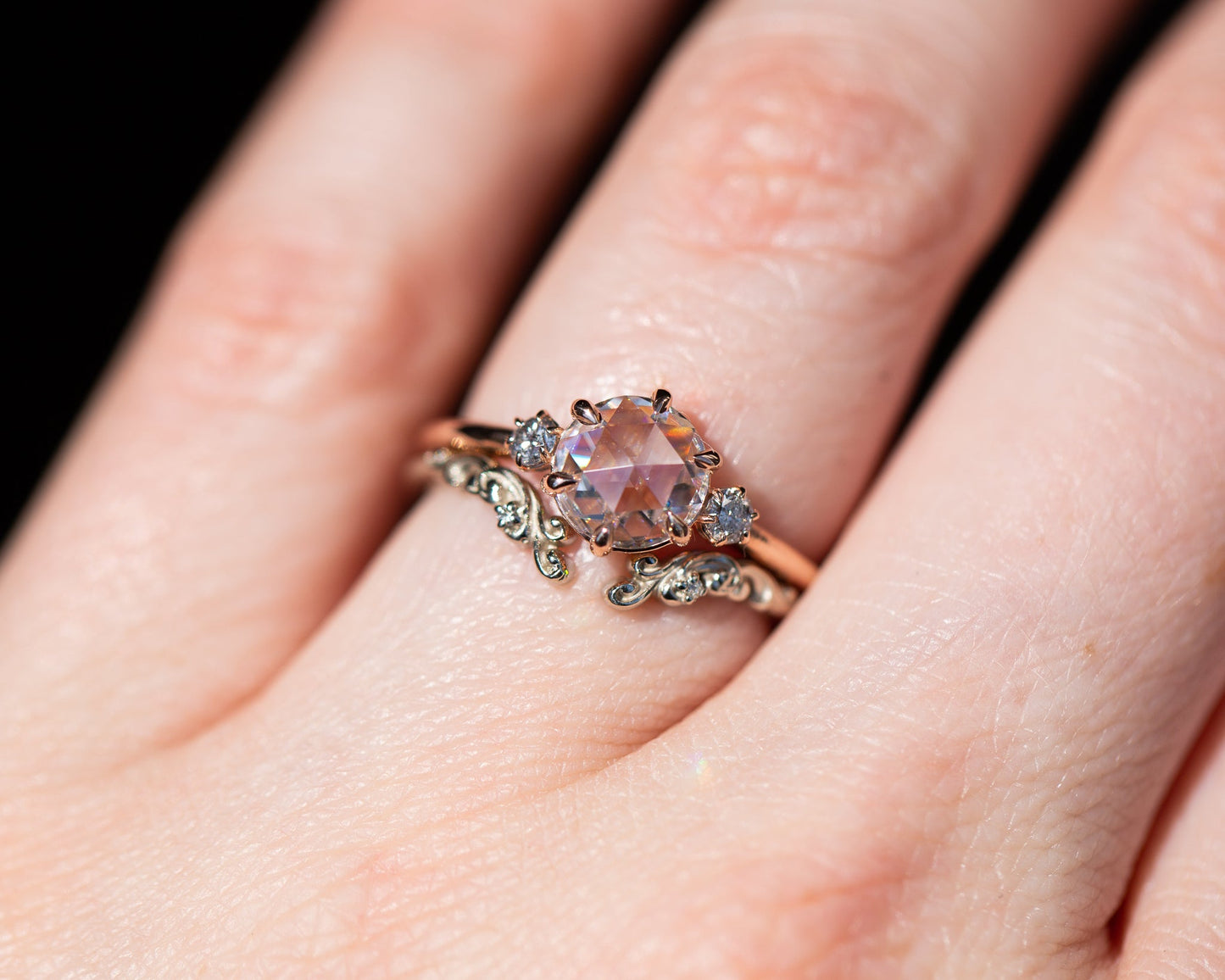 [Oramore Jewelry]Open filigree band