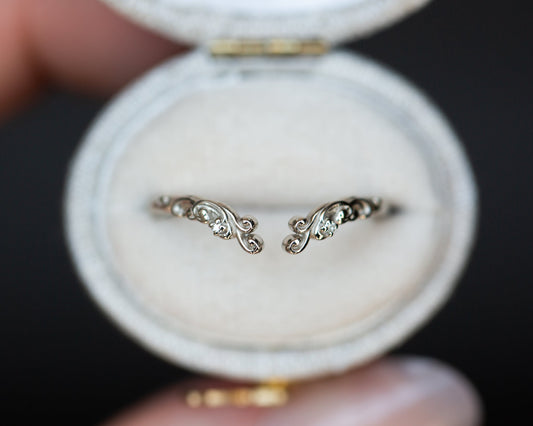 [Oramore Jewelry]Open filigree band
