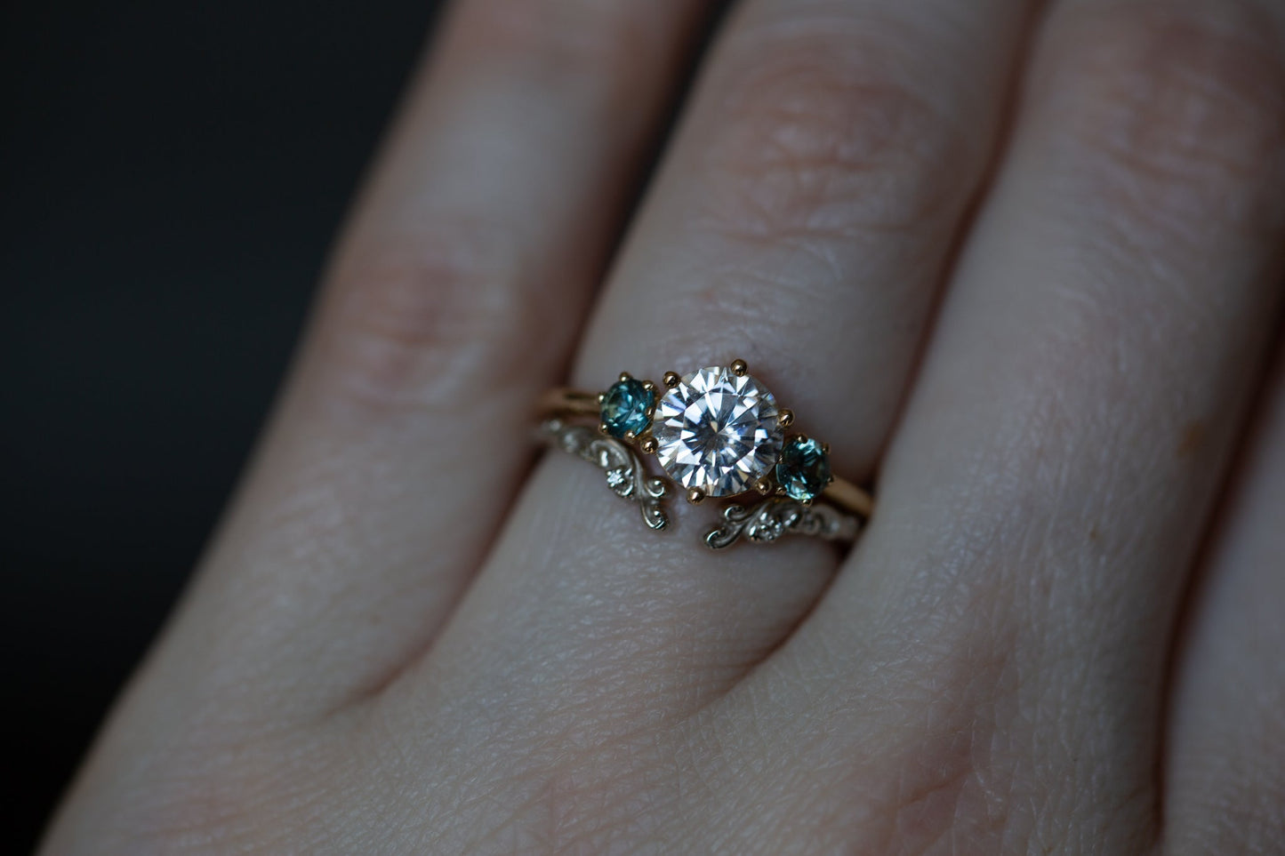[Oramore Jewelry]Open filigree band