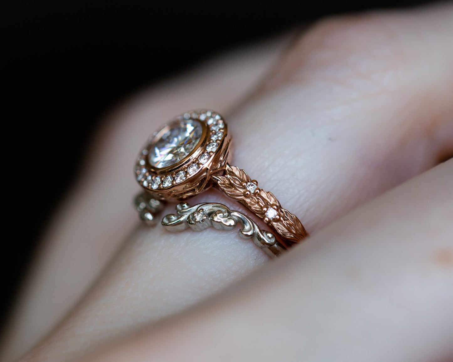 [Oramore Jewelry]Open filigree band