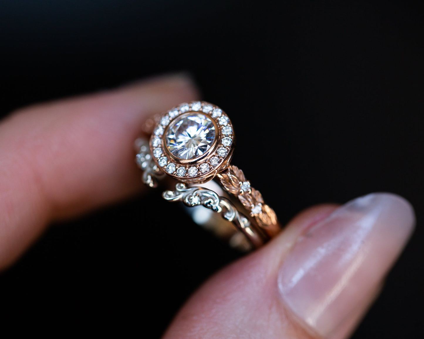 [Oramore Jewelry]Open filigree band