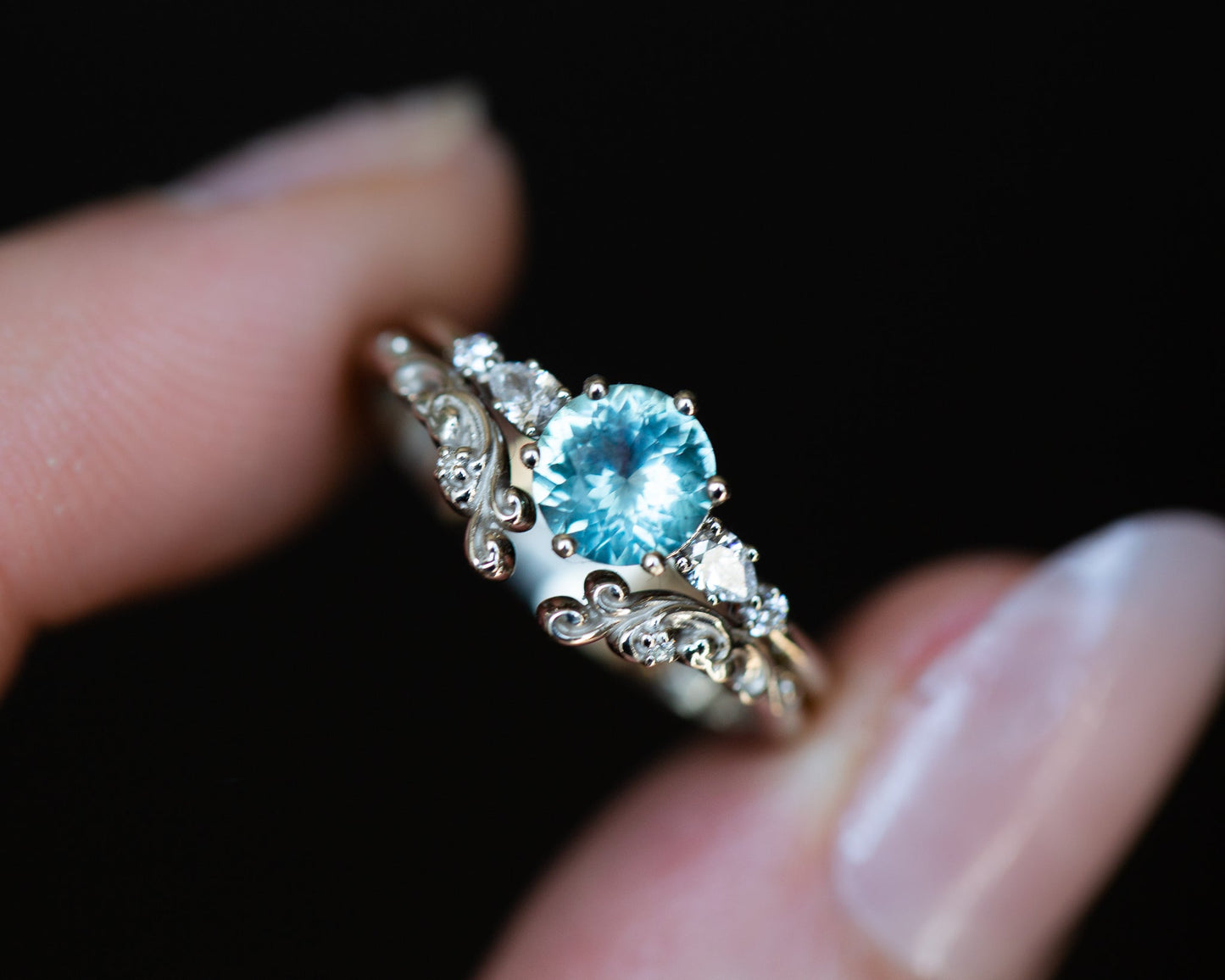 [Oramore Jewelry]Open filigree band