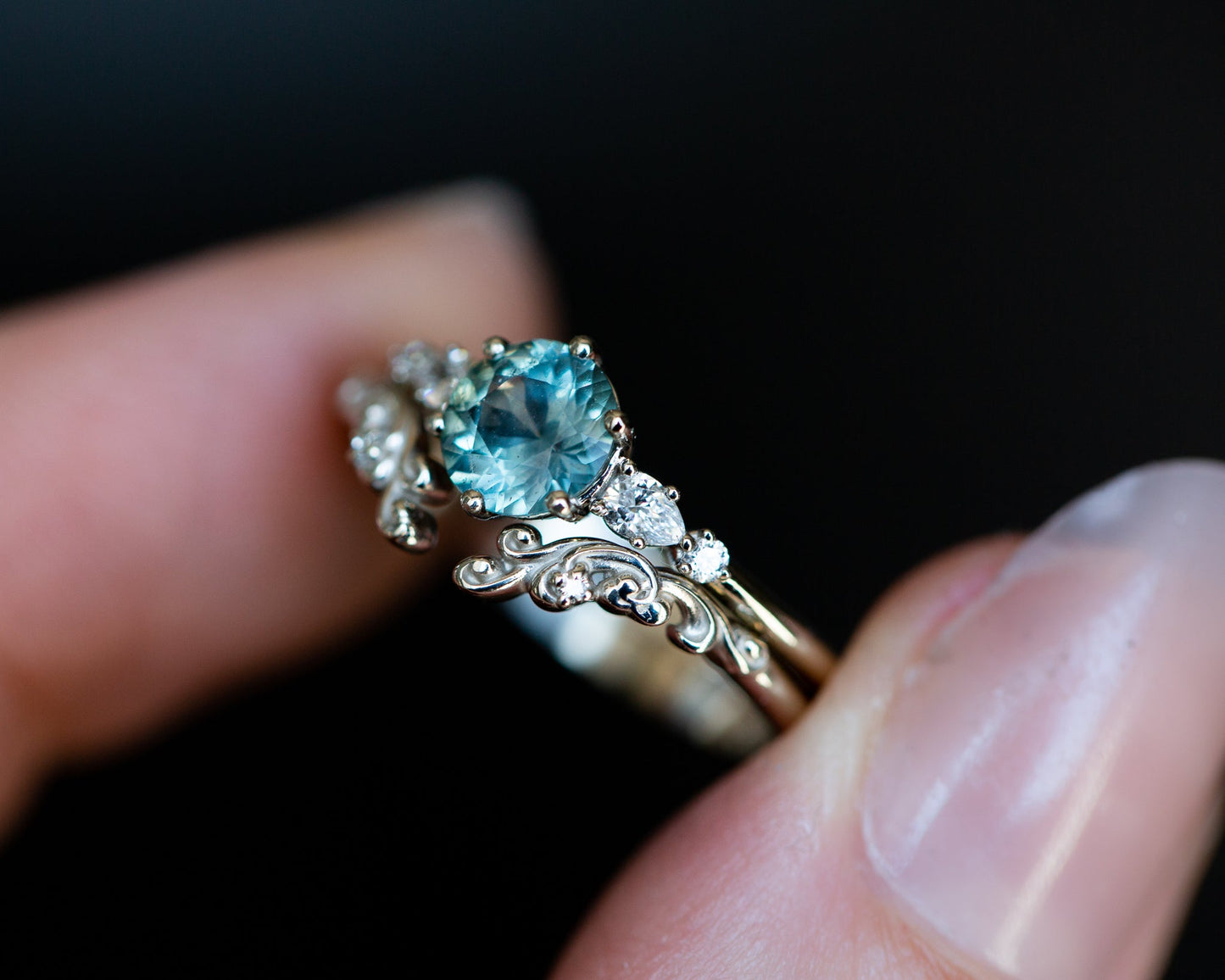 [Oramore Jewelry]Open filigree band