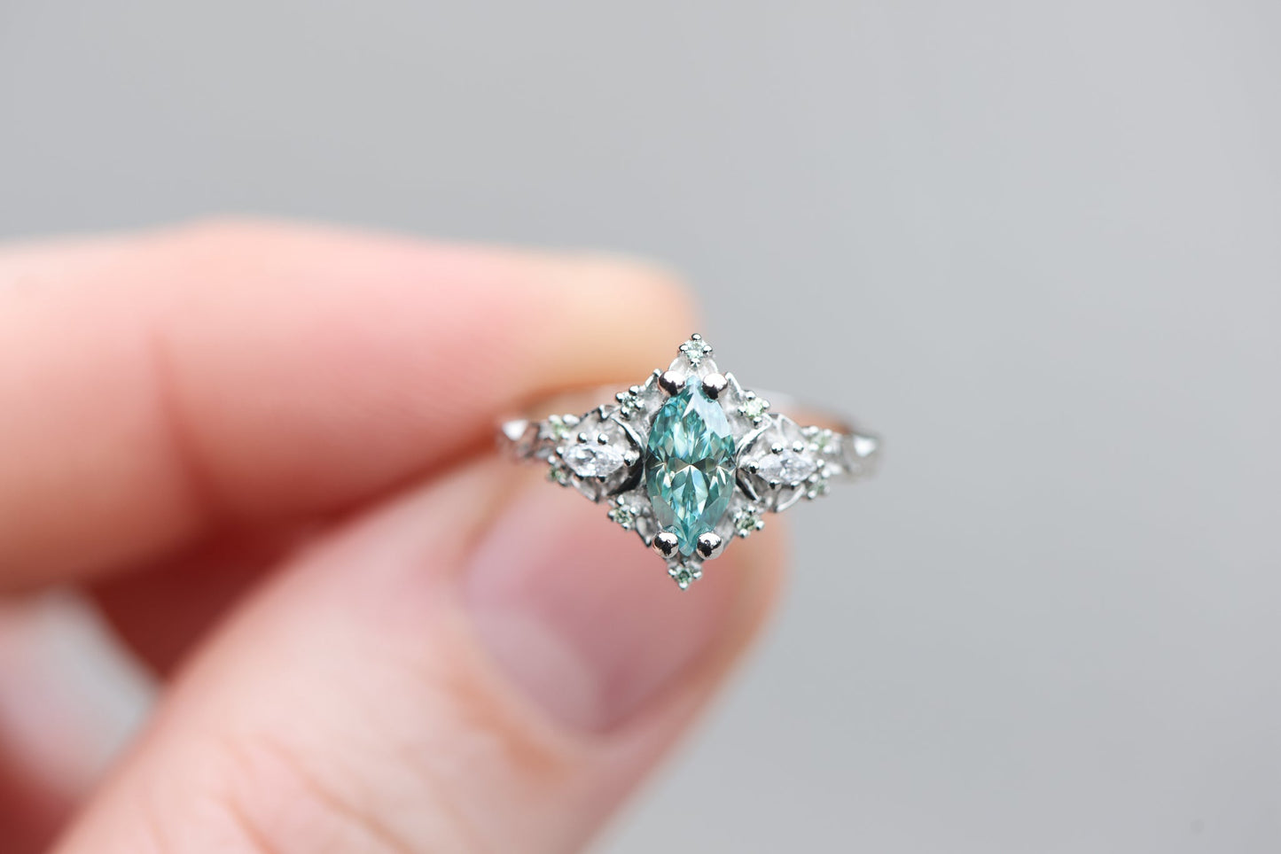 [Oramore Jewelry]Customize your own Briar moon setting with marquise center